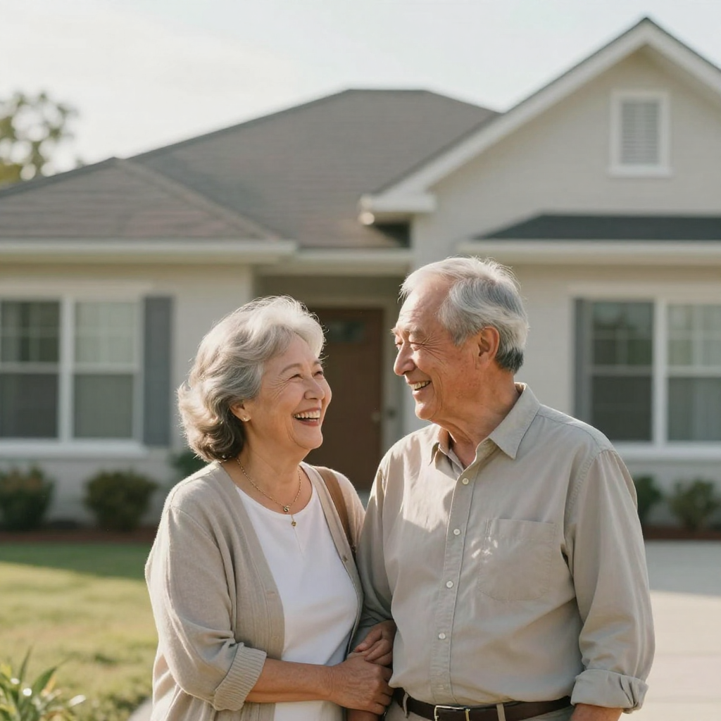 Happy Elderly Couple
